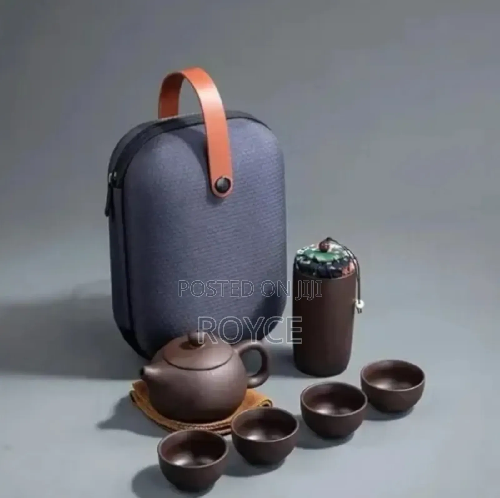 Travel Ceramic Kungfu Teapot Set