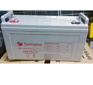 Sunnypex 200ah Solar Battery Maintenance Free Deep Cycle Dry Cell