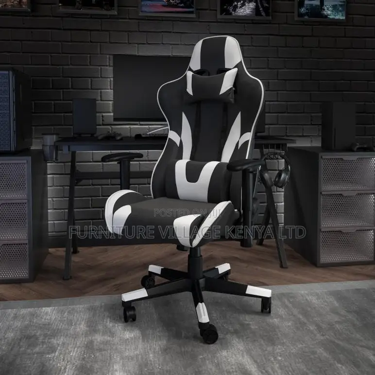 Gaming Chairs: Modern Ergonomic Gaming Seat (Black, Red & Blue)