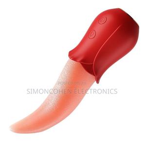 Rose Tongue Vibrator/Sucker - main view
