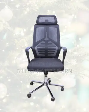 Office Chair — Neat Professional Look, Lumbar Support Built-In