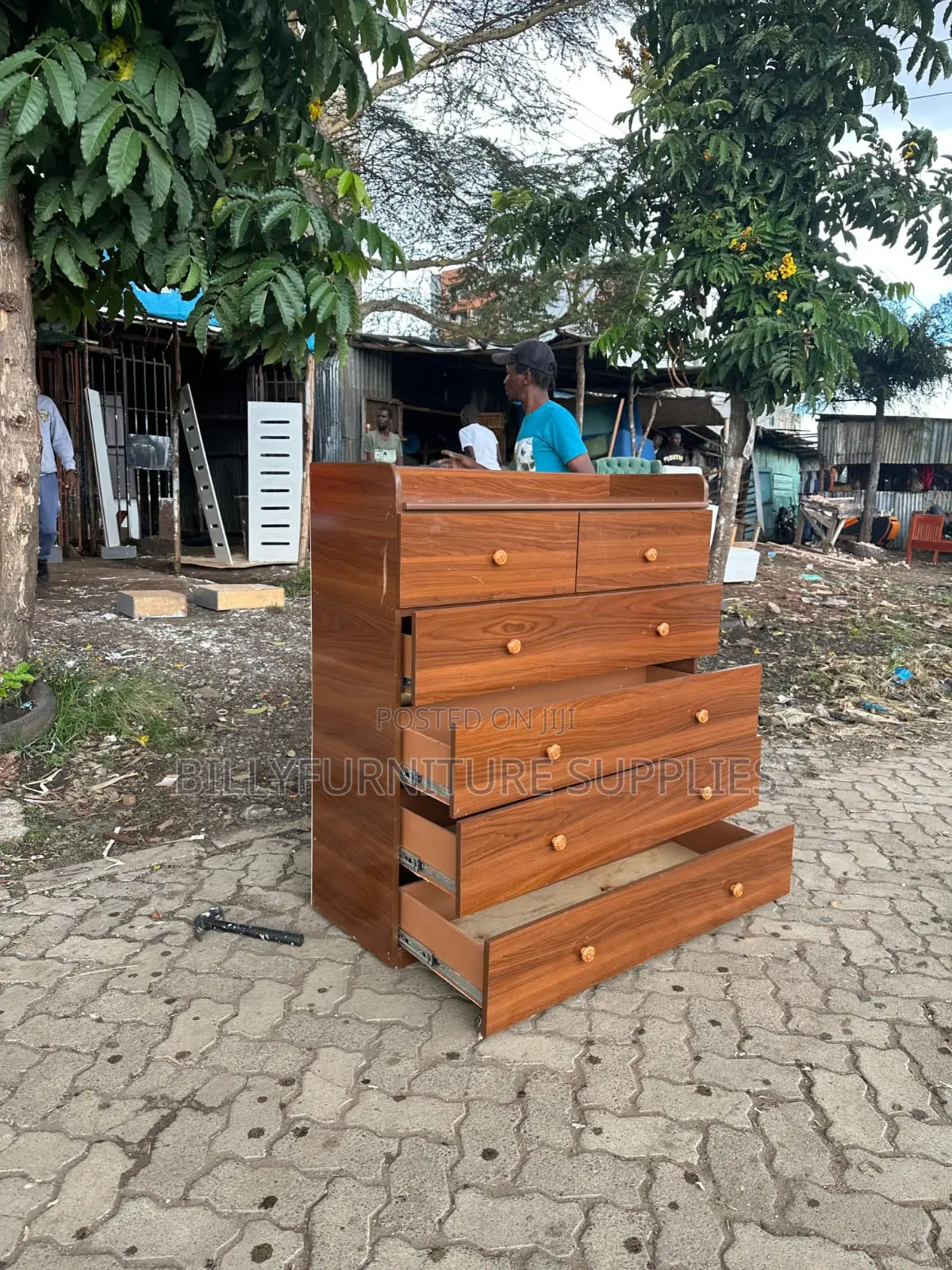 Modern Wooden Chest of Drawers