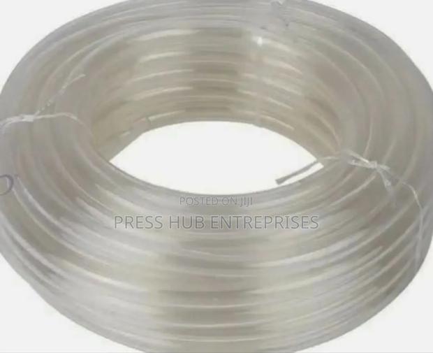 “1 Inch X 60ft Clear Garden Hose – Durable Flexible” - main view