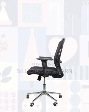 Barn Origin Mid-Back Chair Chrome Base • Stable Chrome Base