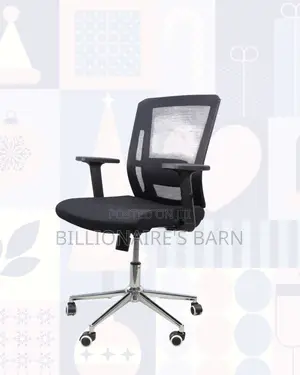 Barn Origin Mid-Back Chair Chrome Base • Stable Chrome Base