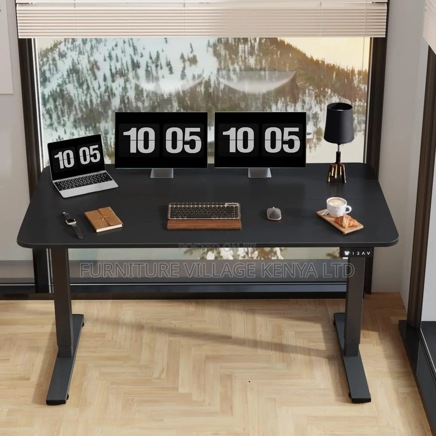 Standing Desks: 140cm X 60cm Height Adjustable Electric Desk