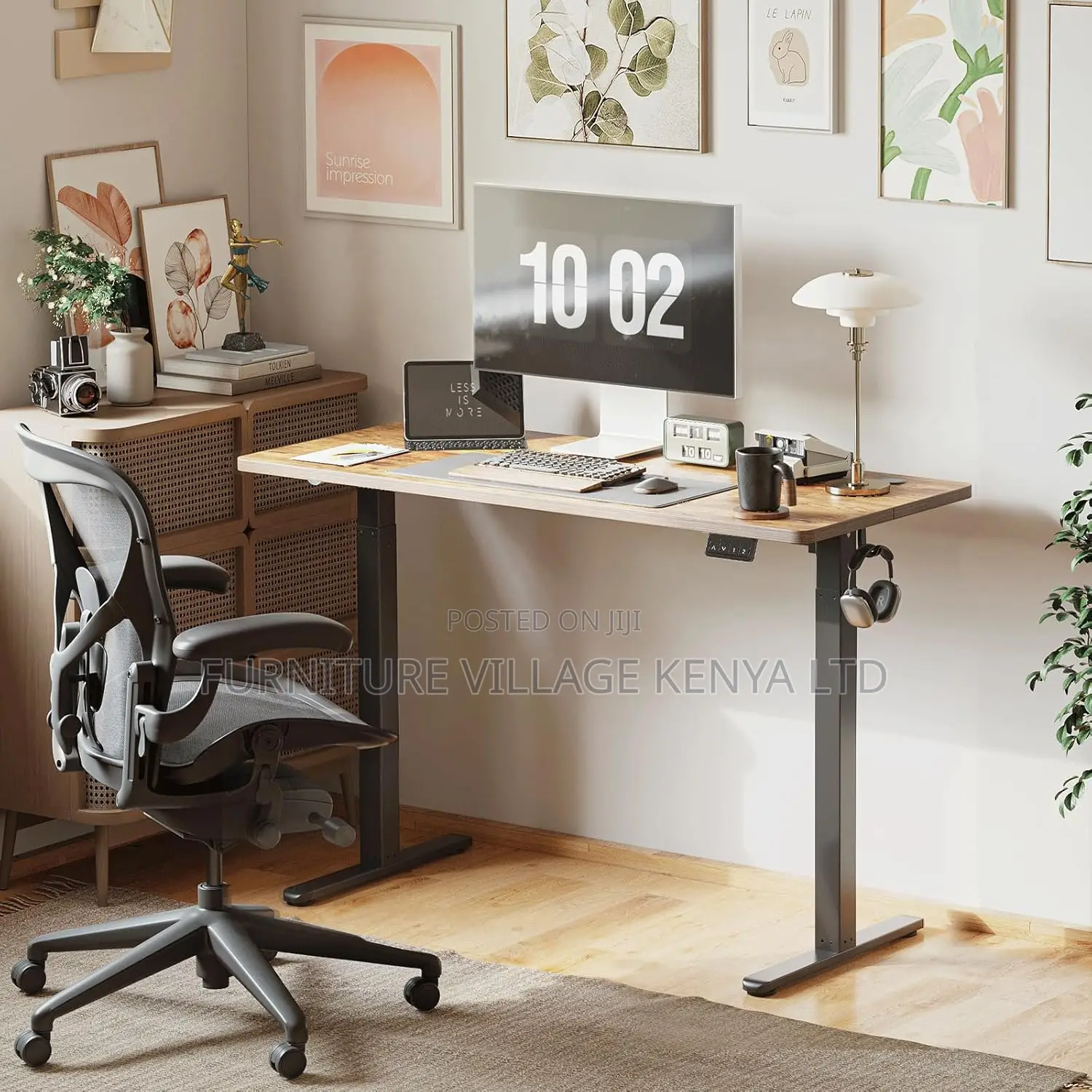 Standing Desks: 140cm X 60cm Height Adjustable Electric Desk