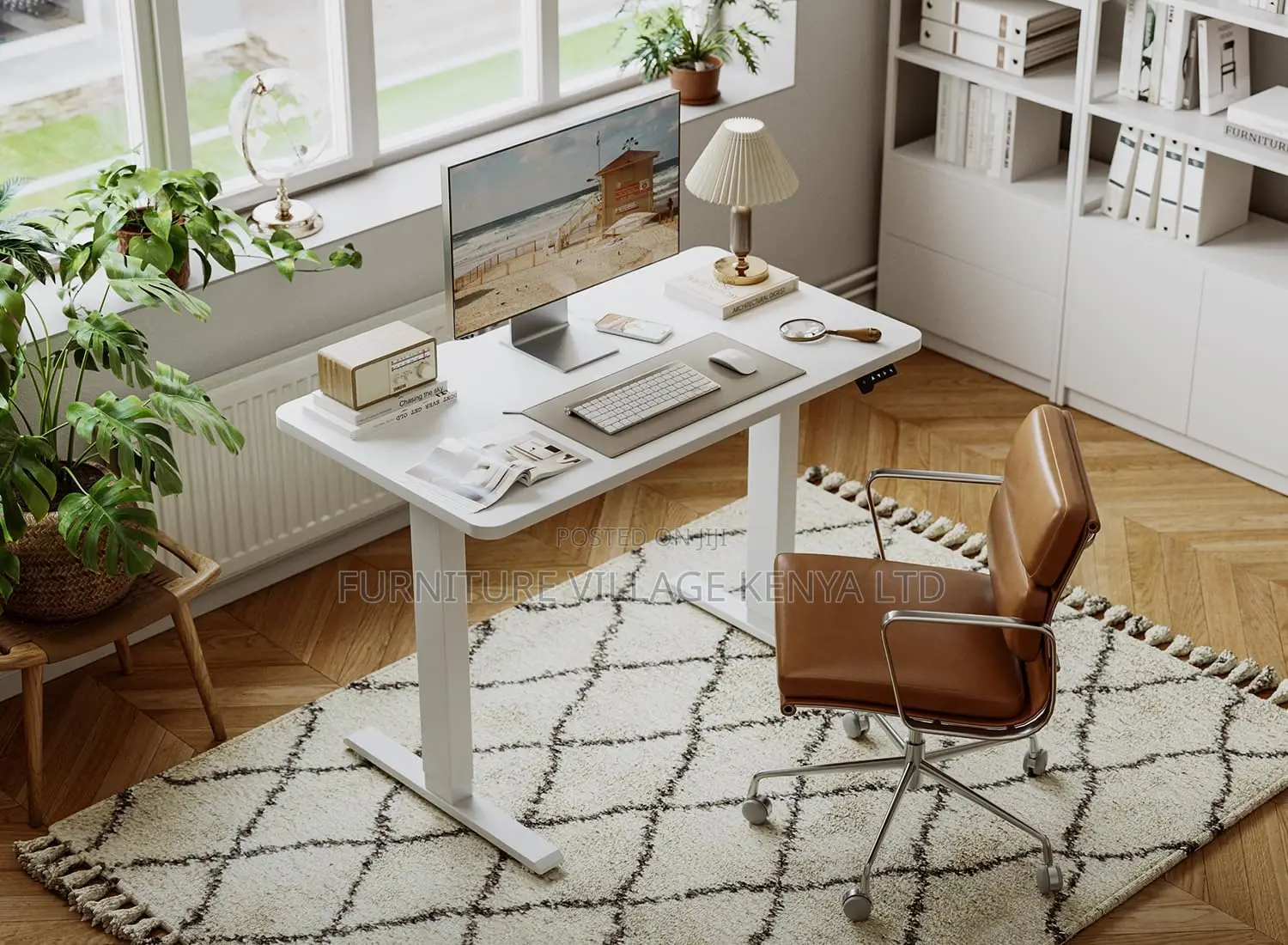 Standing Desks: 140cm X 60cm Height Adjustable Electric Desk