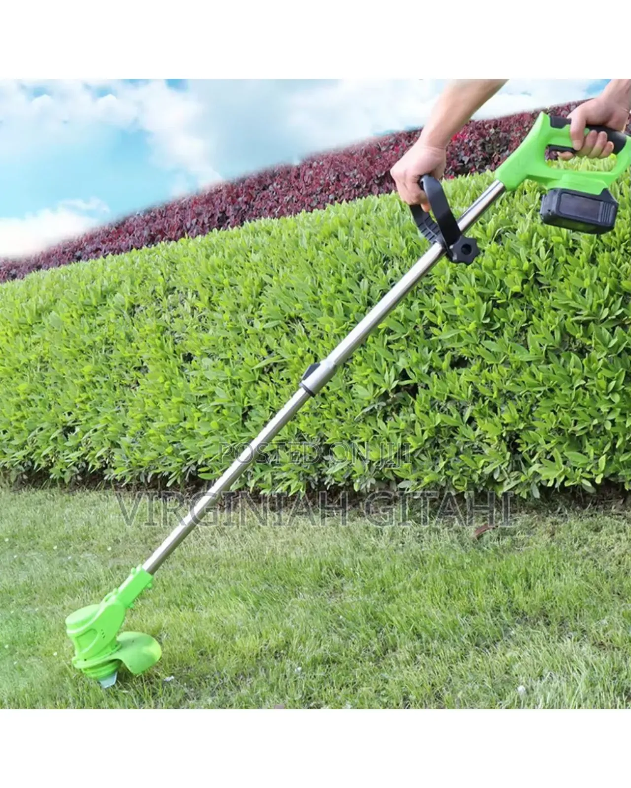 Adjustable Cordless Electric Lawn Mower