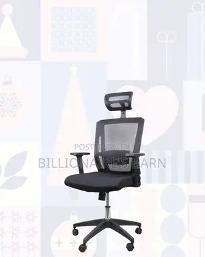 Headrest Office Chair| All-Day Comfort, Neck Support Headrest