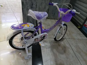 Lady Bike Size 16 Purple With Support Wheels