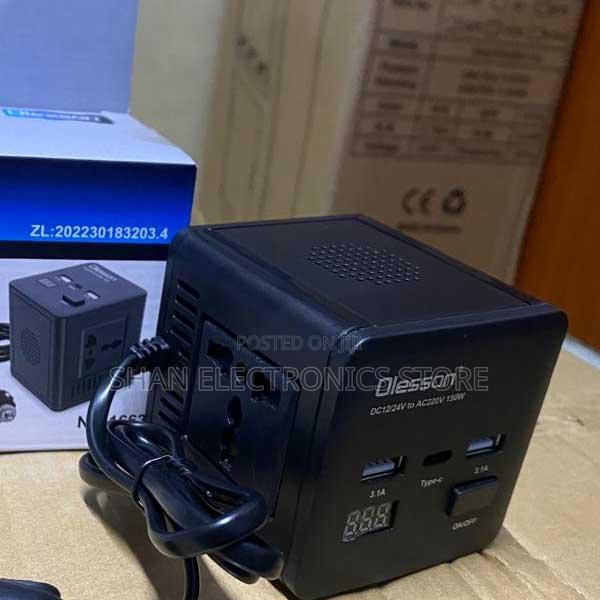 Emergency Dc 12v to Ac 220v Universal – 150w Affordable Intelligent