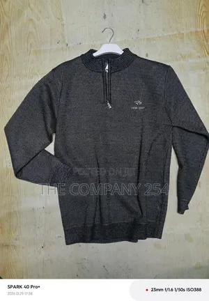 Quality Casual Men Fleece Cardigan Sweater