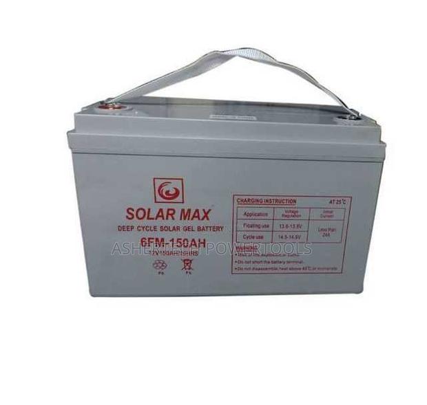 Solarmax 150ah Solar Battery Dry Cell Deep Cycle No Maitenance
