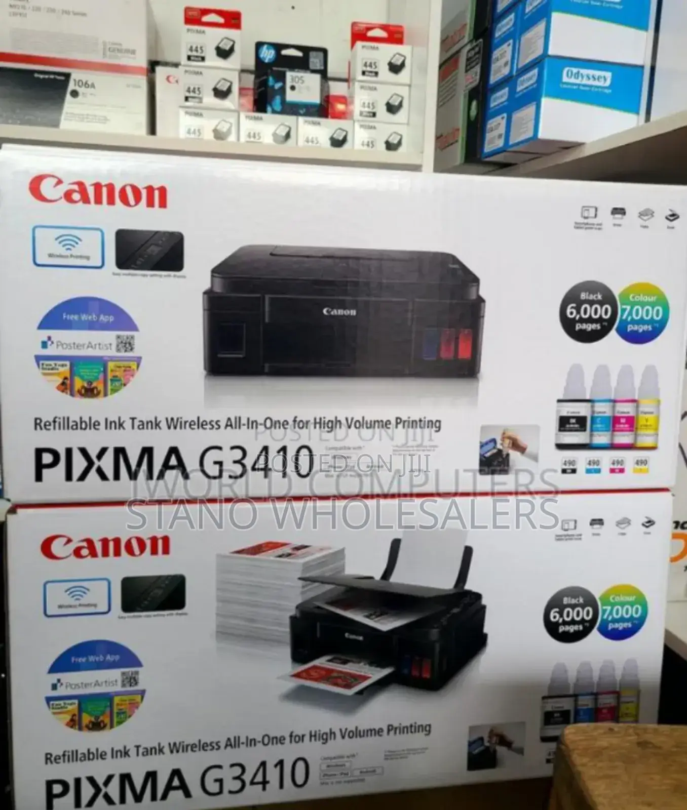 Electric Printer. New G3410 Ink Printer