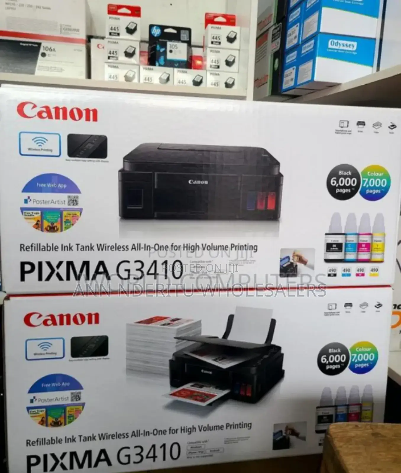 Electric Printer. New G3410 Ink Printer