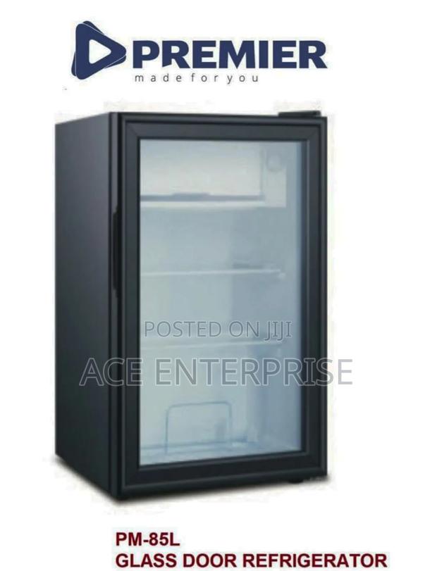 Premier 85 Litres Showcase Chiller Fridge - 10l Freezer Capacity - main view