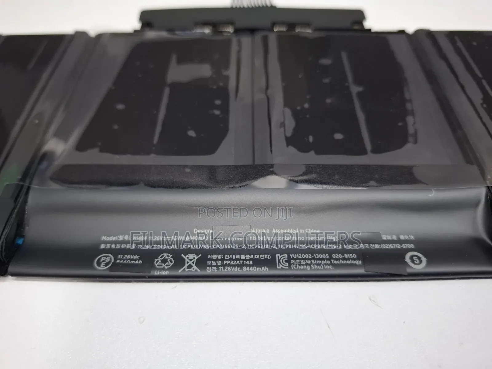 Laptop Battery For Macbook Pro 15 Inch Retina A1398 Original Battery