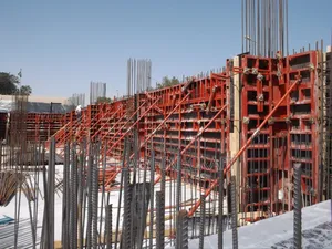 Formwork Using Push Props for Hire