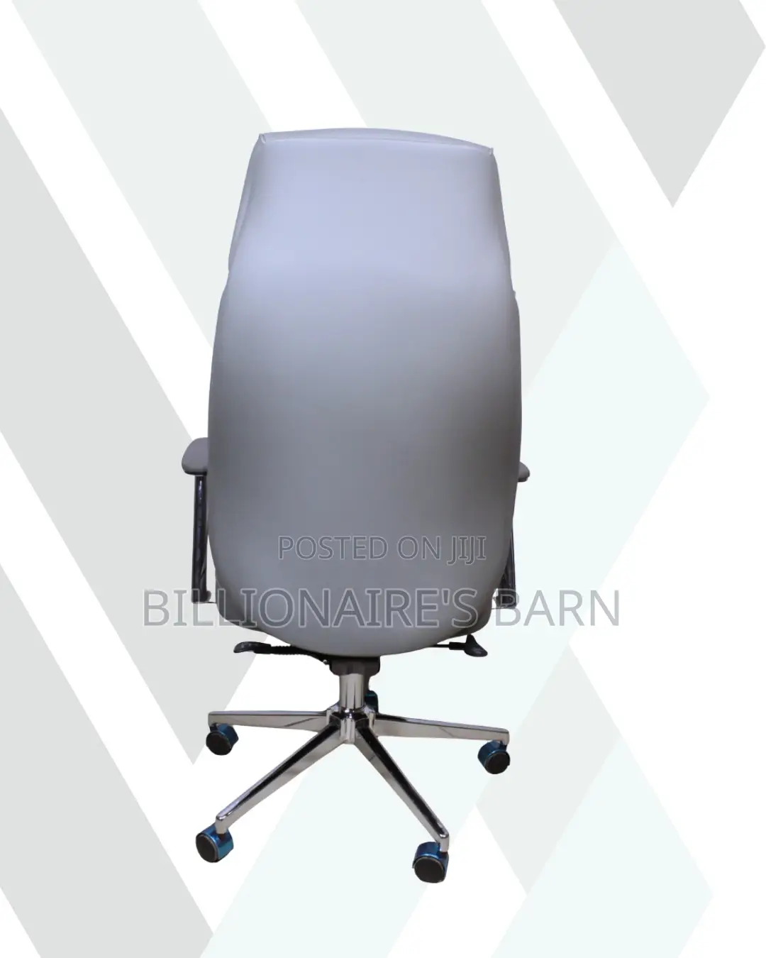 Executive Leather Chair | Comfort Meets Style, Padded Arm Comfort