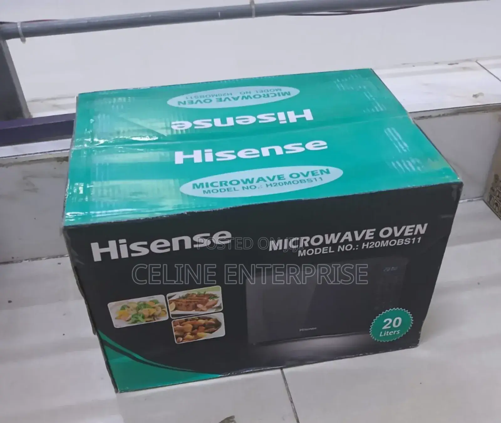 Hisense Microwave Silver