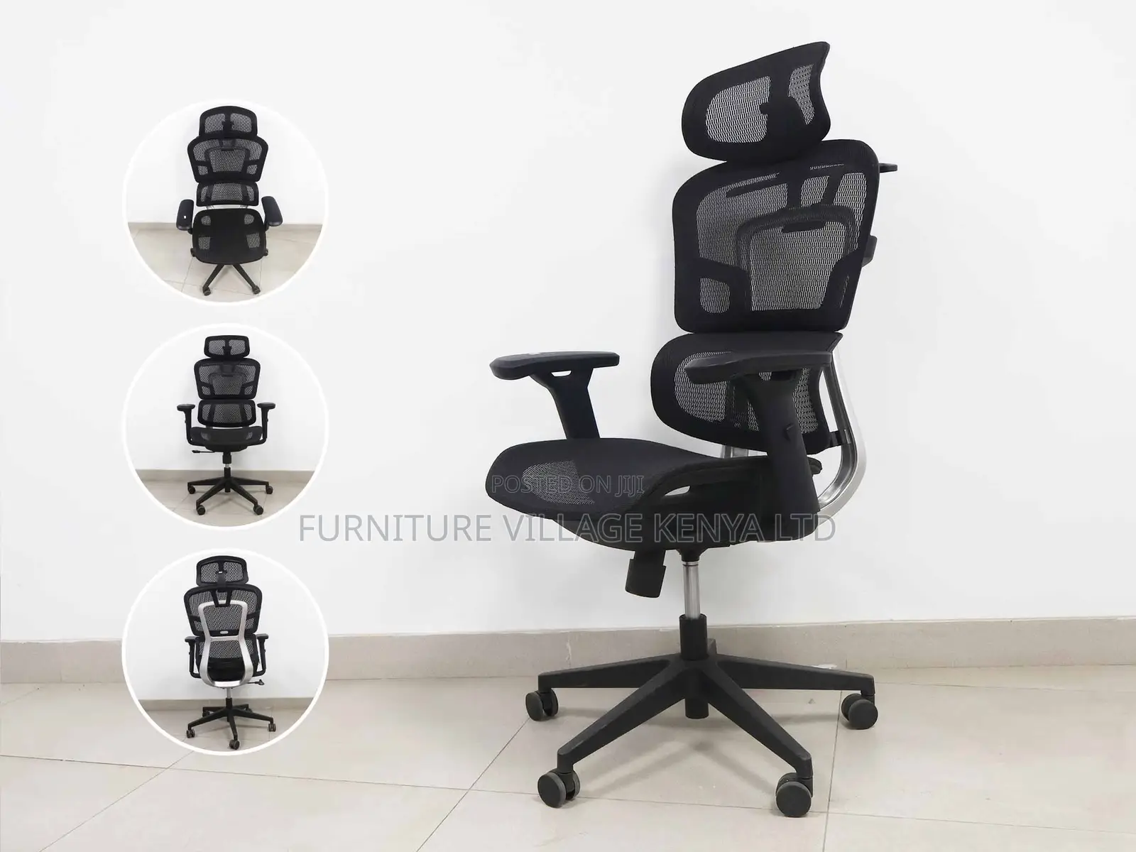 Orthopedic Seat; High-back Ergonomic Swivel Orthopedic Chair