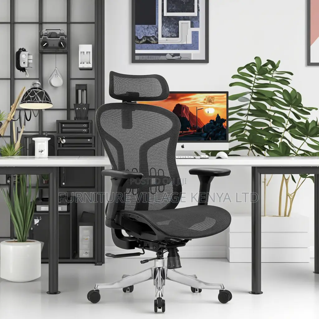 Orthopedic Seat; High-back Ergonomic Swivel Orthopedic Chair