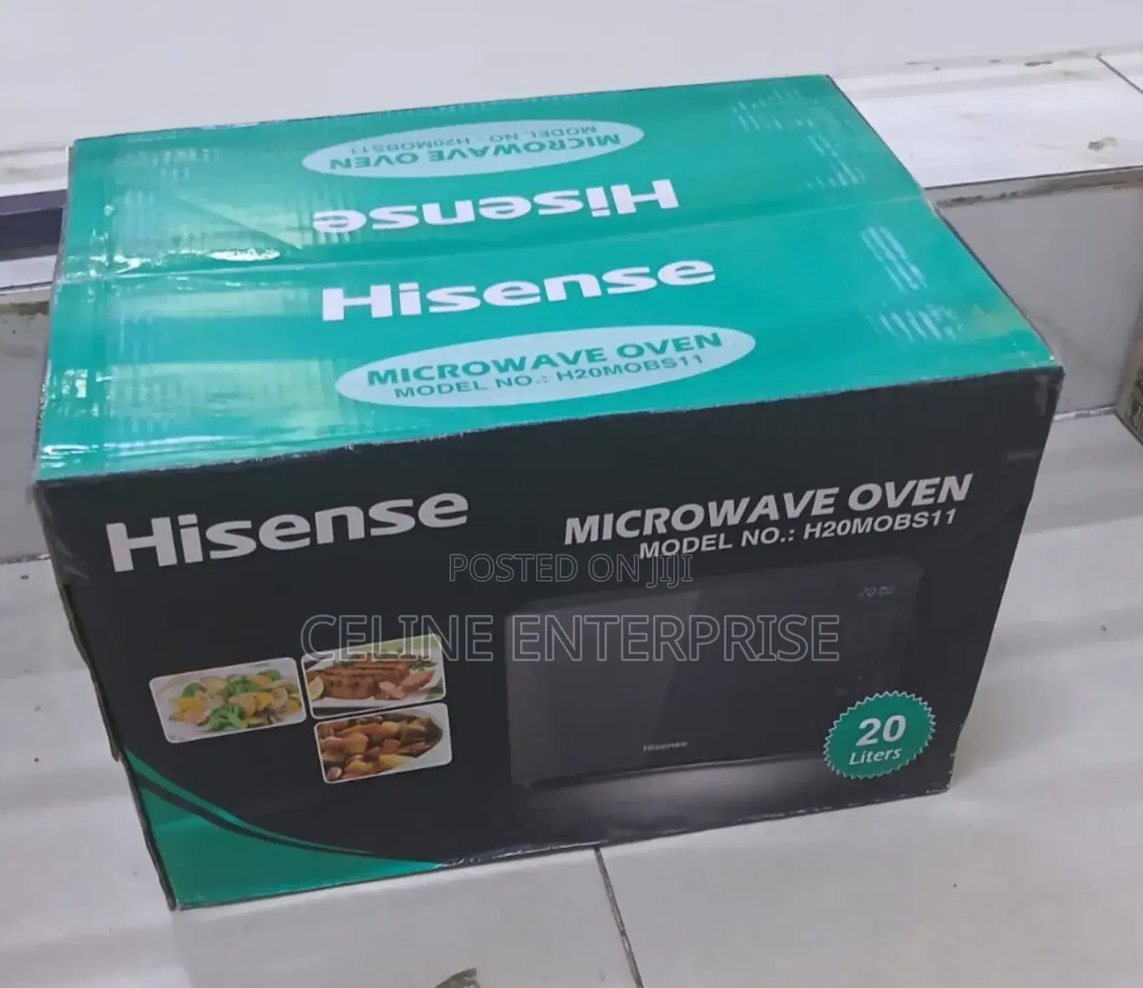 Hisense Microwave Silver