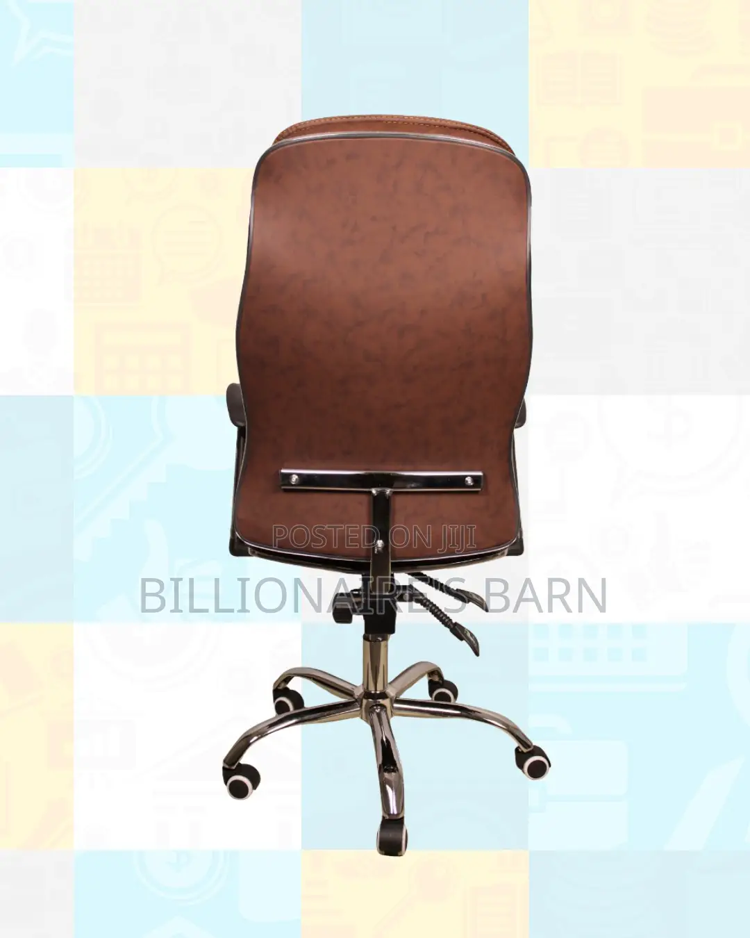 Ergonomic Work Chair for Home and Office — Padded Arm Comfort