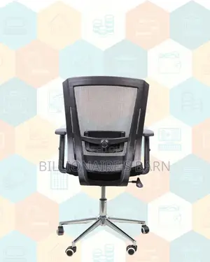 Barn Origin Mid-Back Chair • Workday Comfort, Strong Chrome Base
