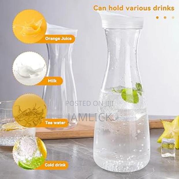 Multi-Purpose 1.5l Clear Carafe / Pitcher Bottle –Pm - thumbnail 2