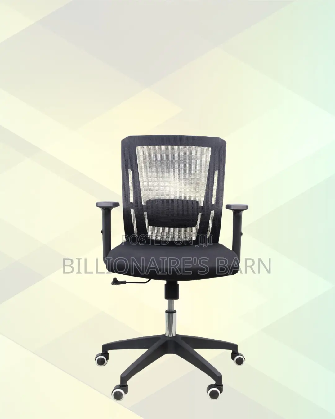 Barn Origin Office Chair Mid-Back Nylon Base | Workday Comfort