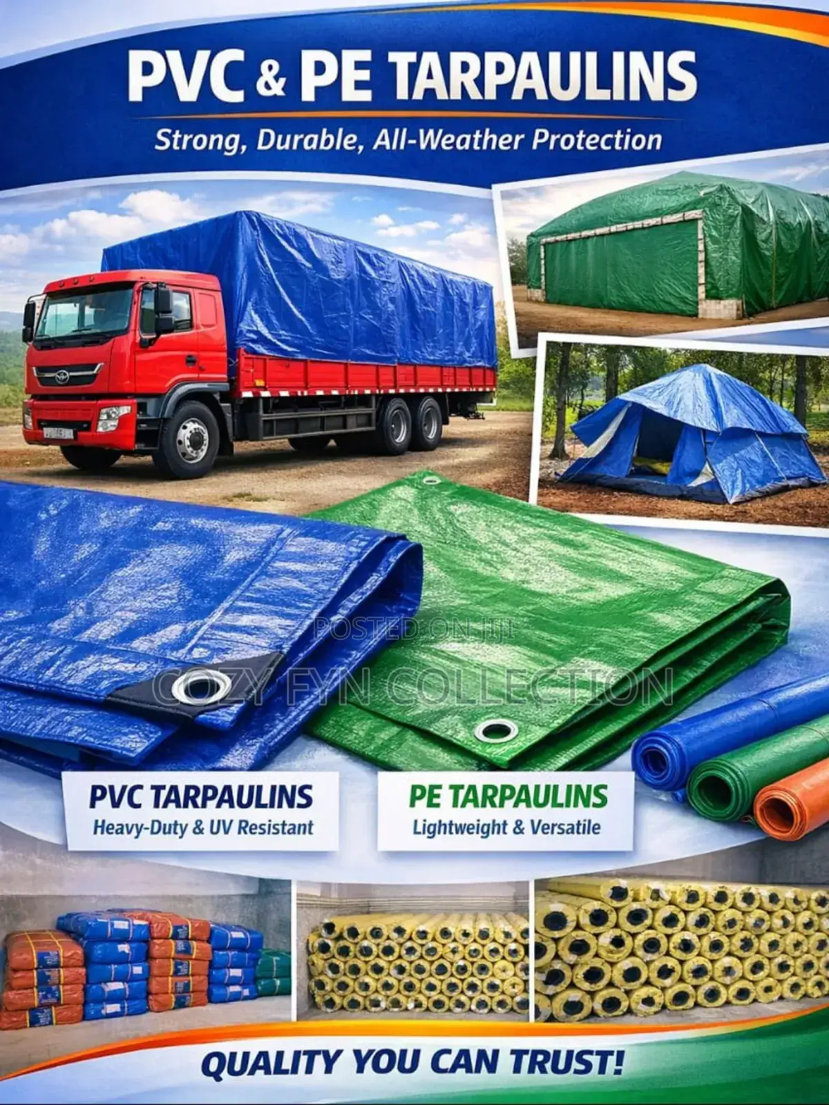 Uv Resistance Tarpaulins