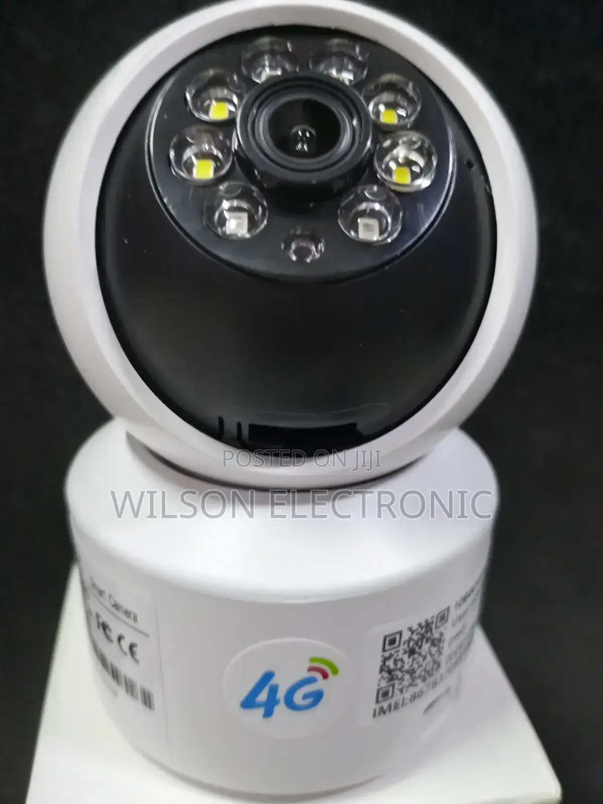 4g Sim Card Dual Lens Indoors Camera. Phone Monitoring Camera