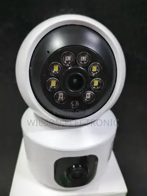 4g Sim Card Dual Lens Indoors Camera. Phone Monitoring Camera