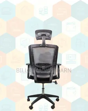 Black Ergonomic Office Chair |Workday Comfort, Breathable Mesh Airflow