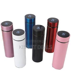 Smart Flask Mug Cup Digital Temperature Display Thermometer 500ml - main view