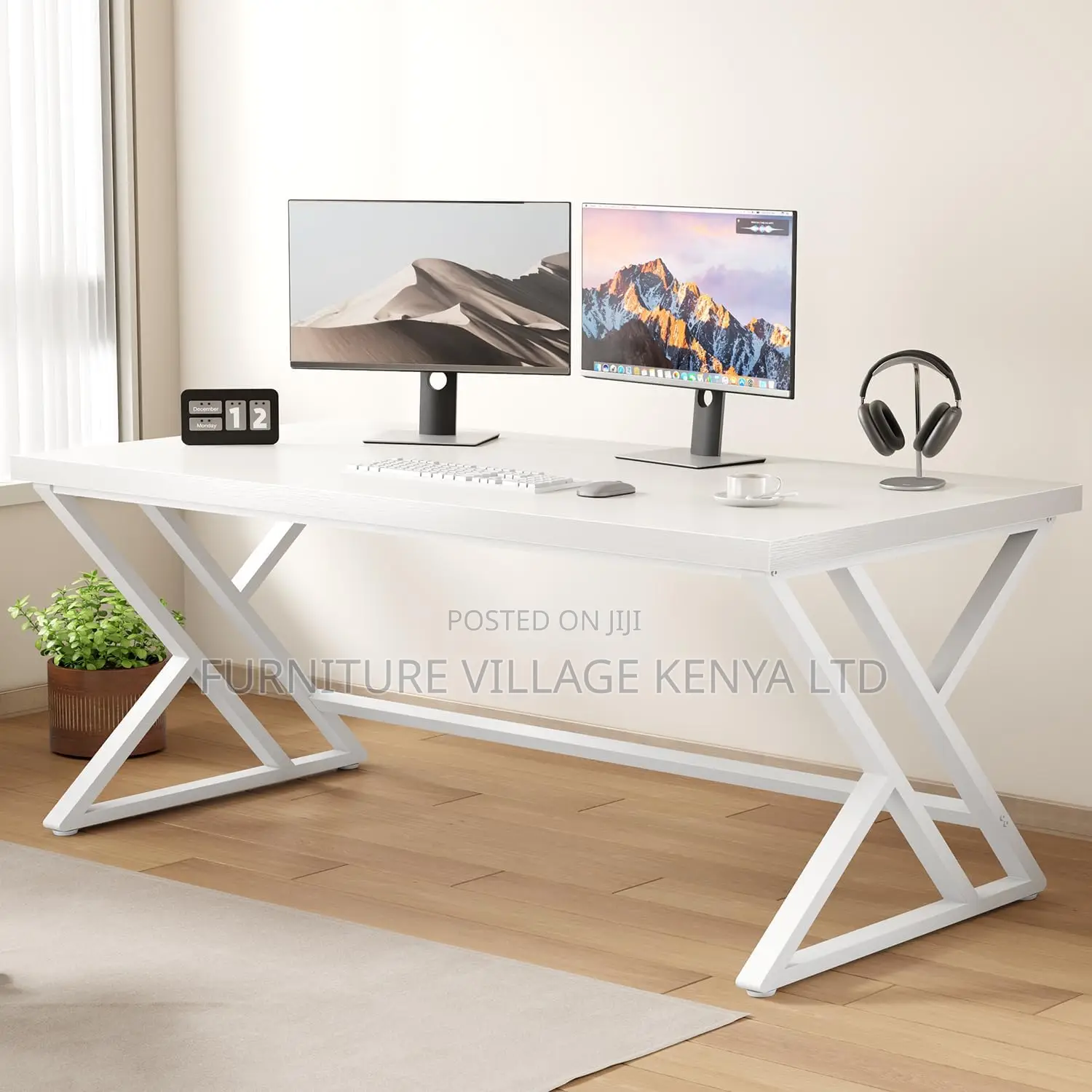 Office Desks: 120cm Generic Computer Desk