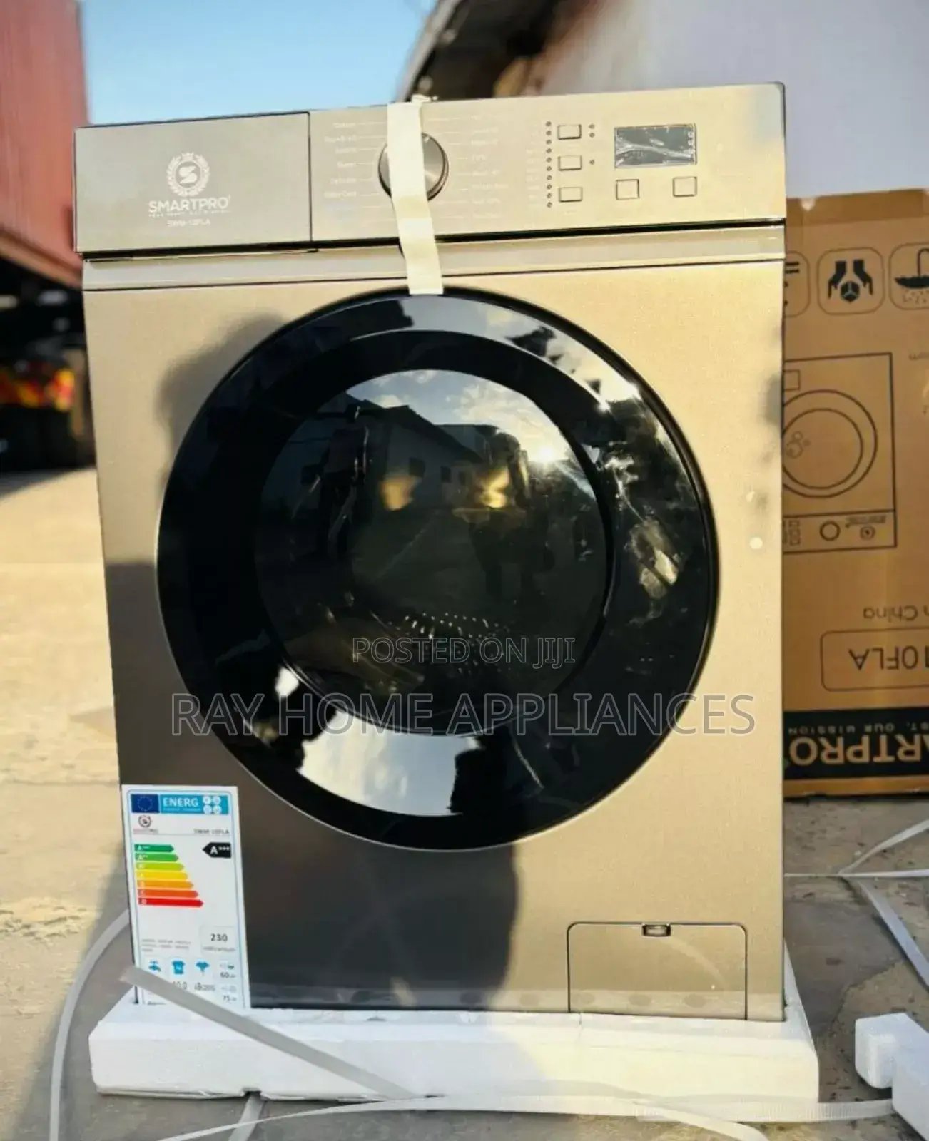 10kgs Smart Pro Front Load Washing Machine Wash Spin