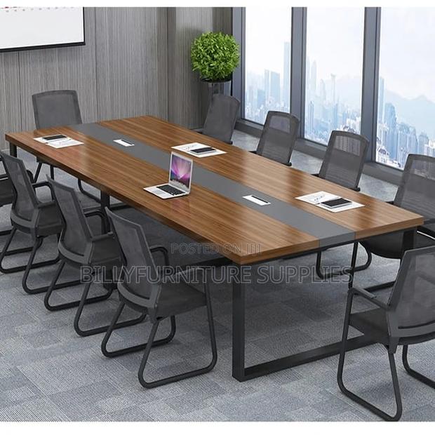 2.4m Boardroom Table With Stylish Design
