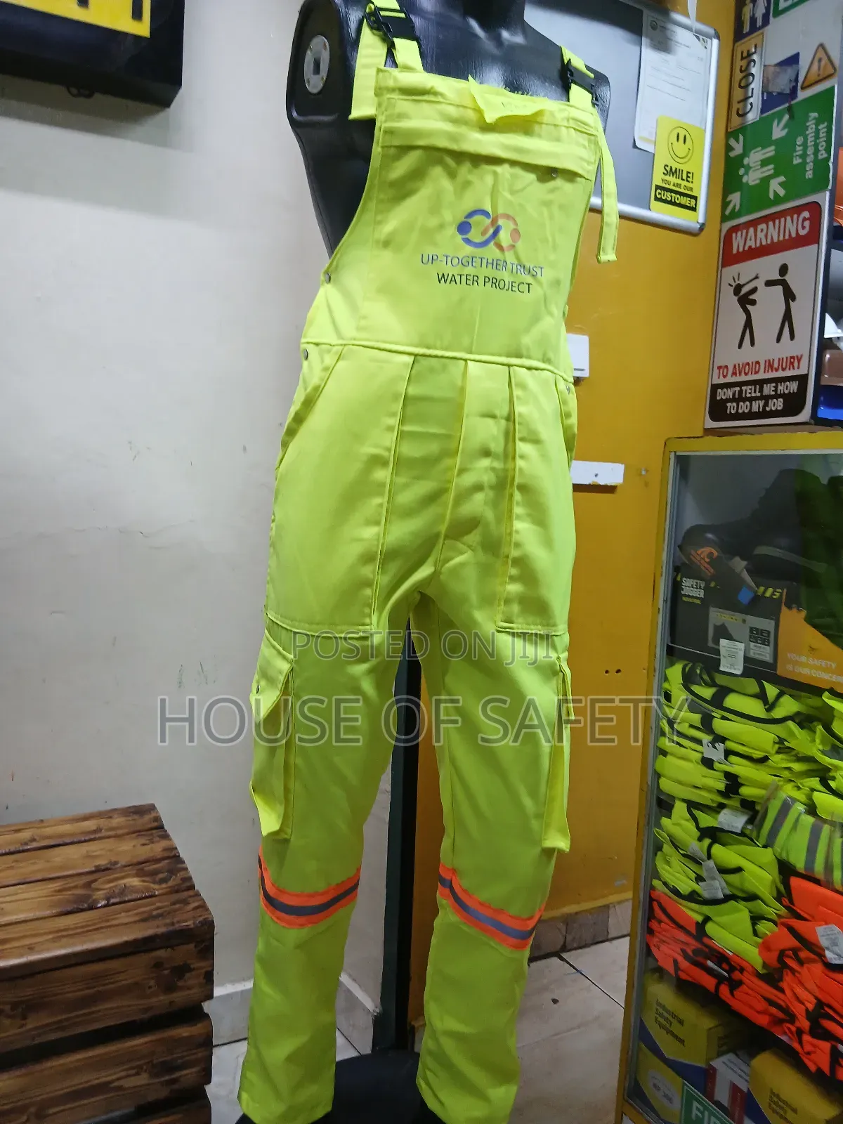 Vibrant Glowing Effect Dungaree