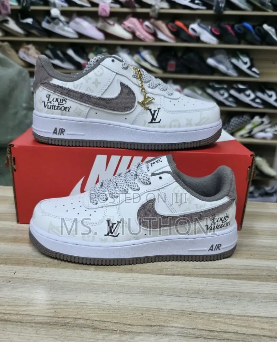Louis Vuitton X Nike Air Force 1 Sneakers Size 38-45