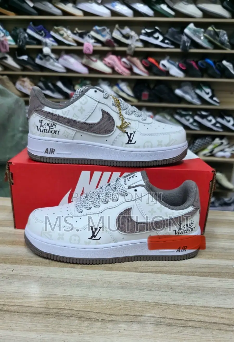 Louis Vuitton X Nike Air Force 1 Sneakers Size 38-45