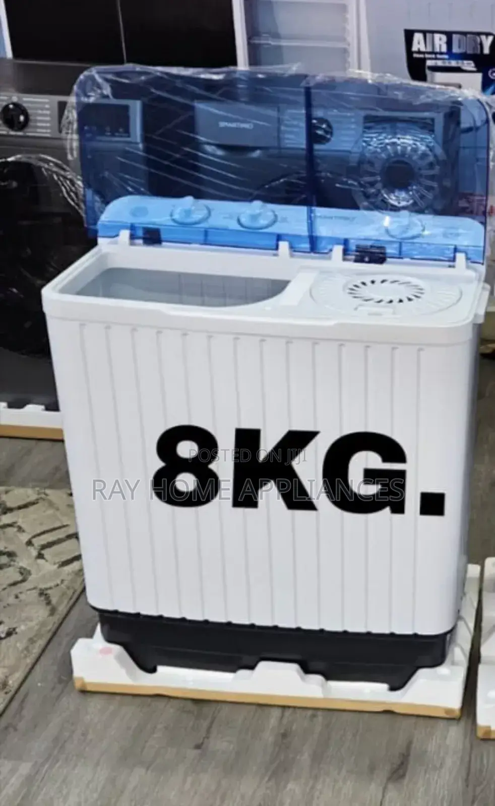 8kgs Smart Pro Twin Tub Washing Machine
