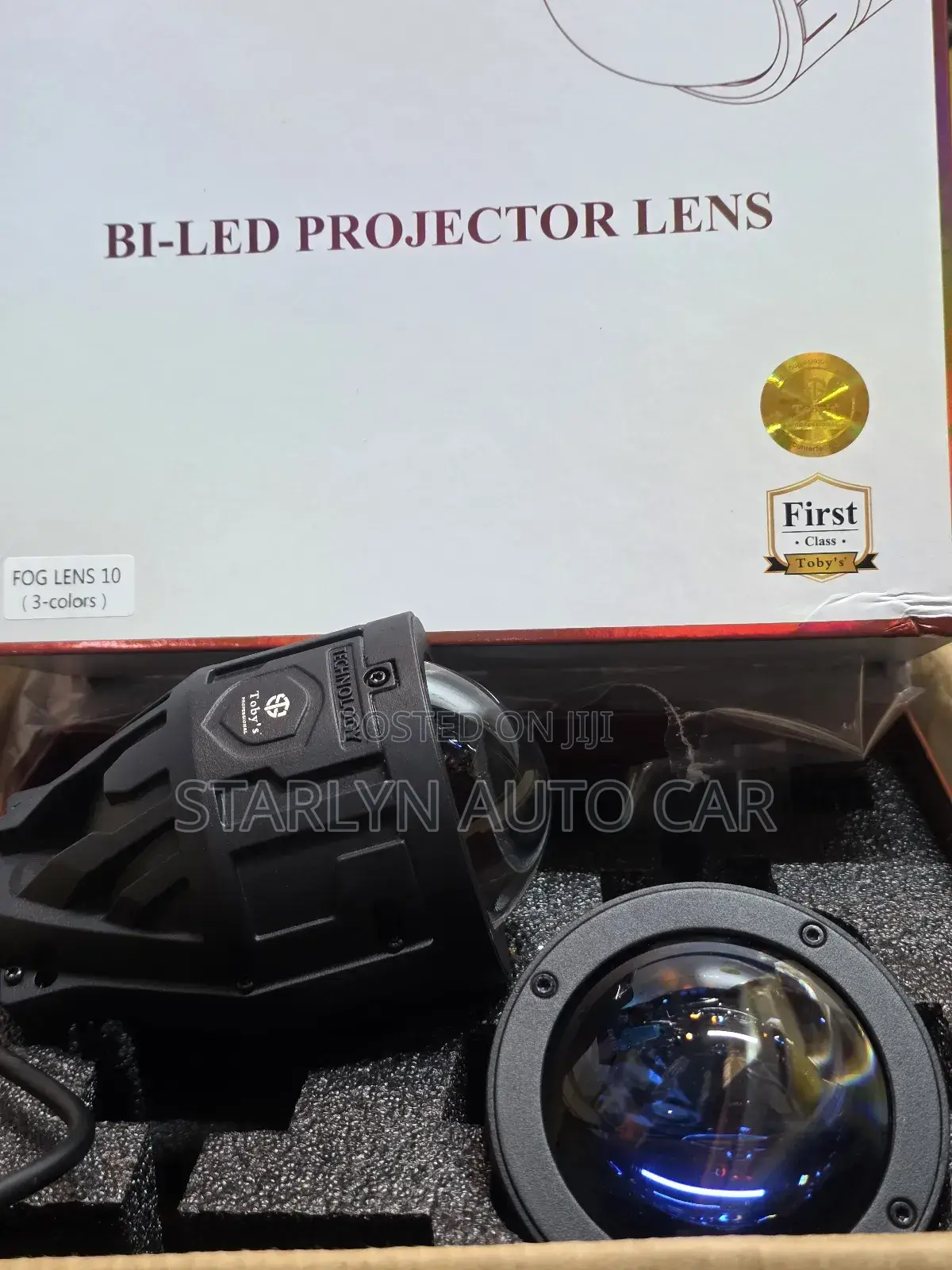 Fog Lights, Featuring Three-Color Projectors, in a 3-Inch Size.