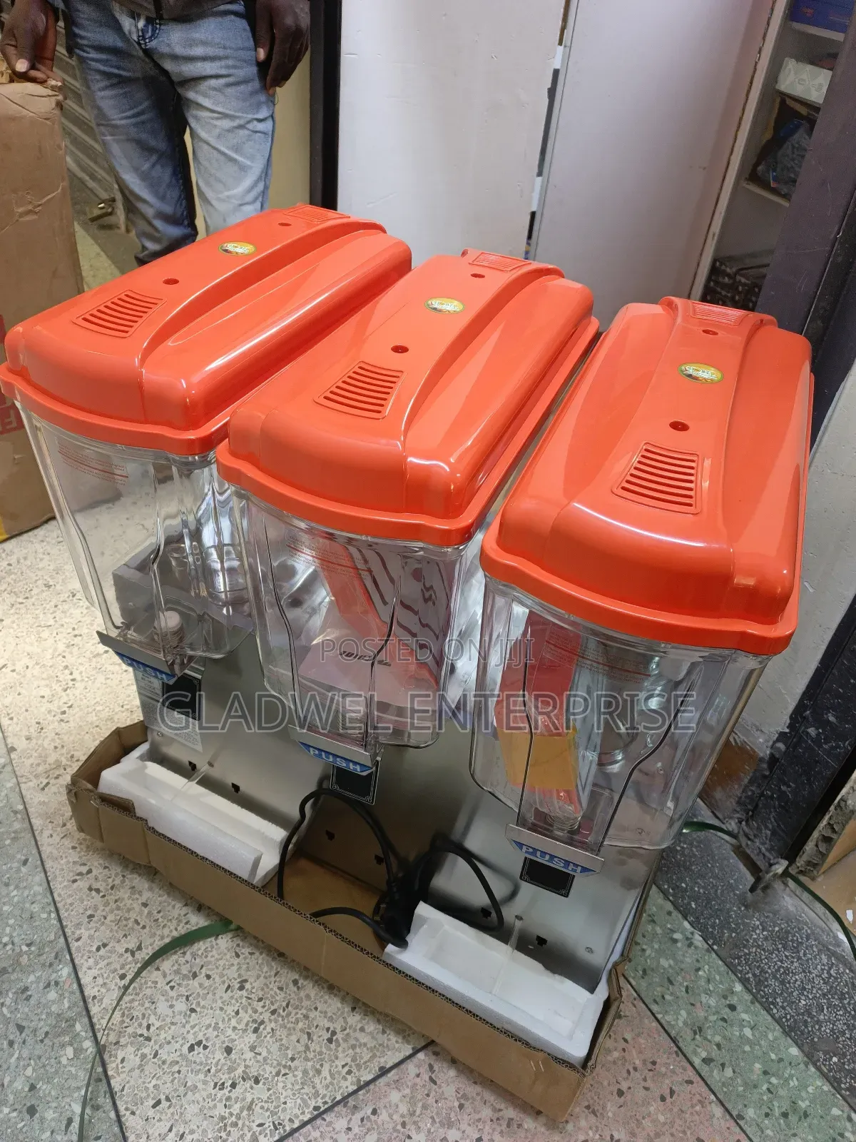 Highly Recommend 3tap Juice Dispenser Machine