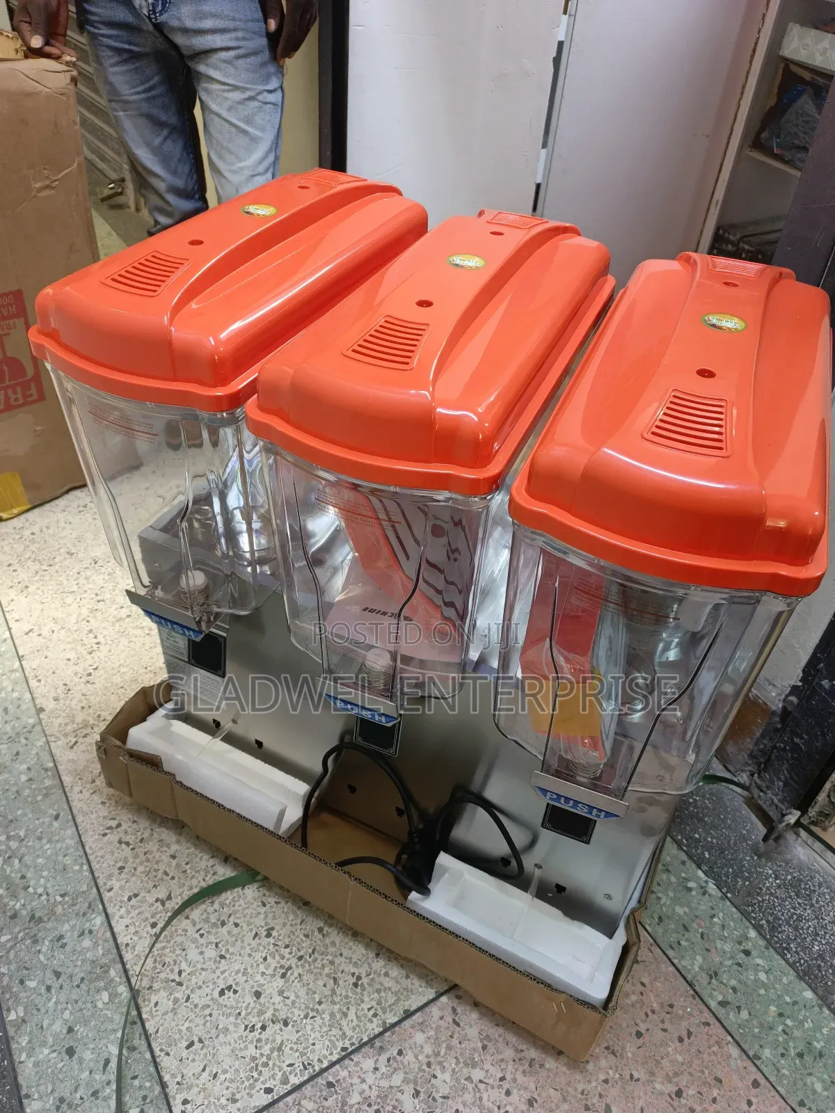 Preferred 3taps Juice Dispenser Machine