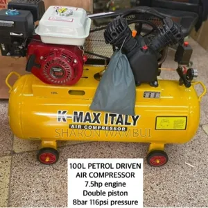 K-Max Perol Driven 100l Air Compressor /K-Max 100l Air Compressor