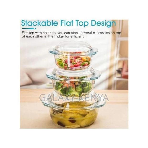 Set of 4 Glass Storage Containers - thumbnail 5