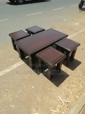 Wooden Coffee Table Set